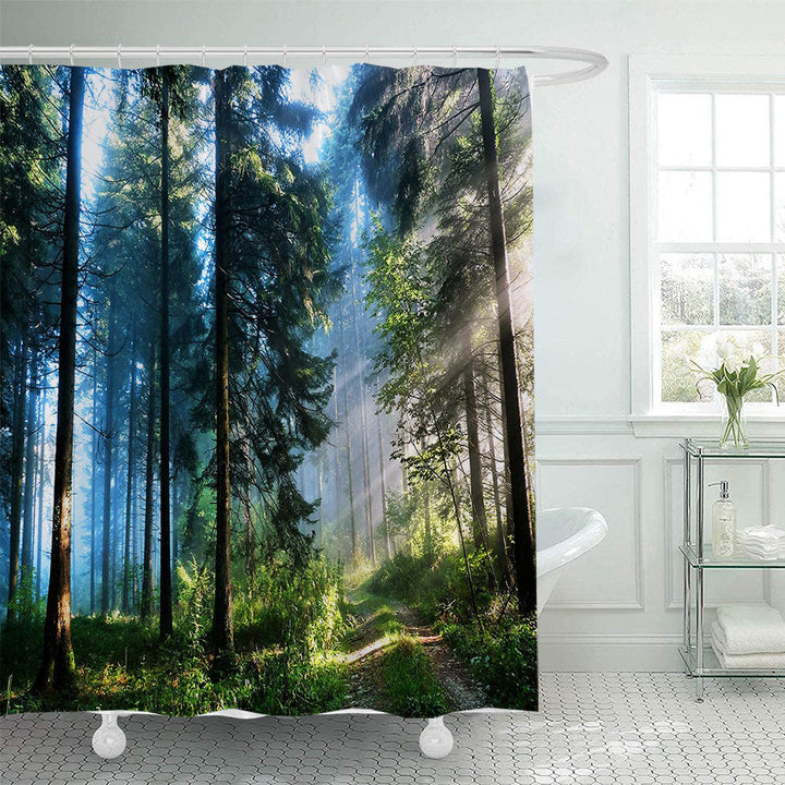 Floral Cherry Blossom Shower Curtain Kalsten