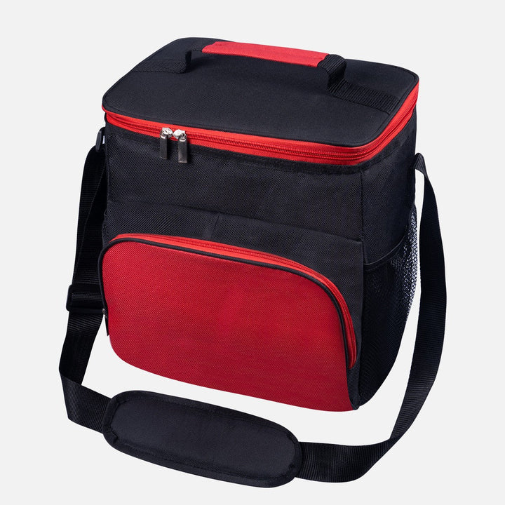 Men's cooler bag with insulating lining and practical compartments Kalsten
