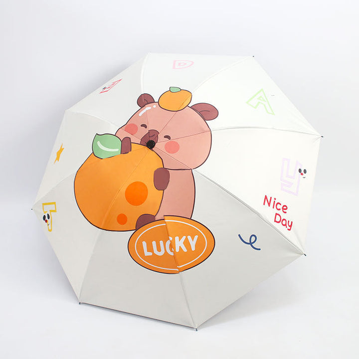 Women's Folding Umbrella with Animal Character Kalsten