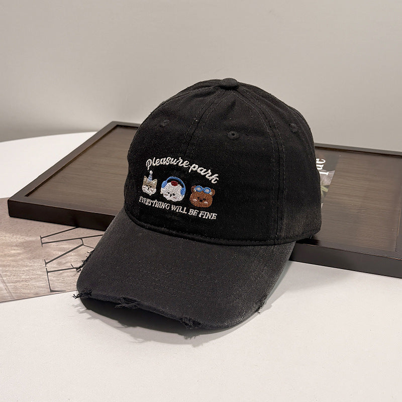 Unisex Embroidered Casual Cap Kalsten