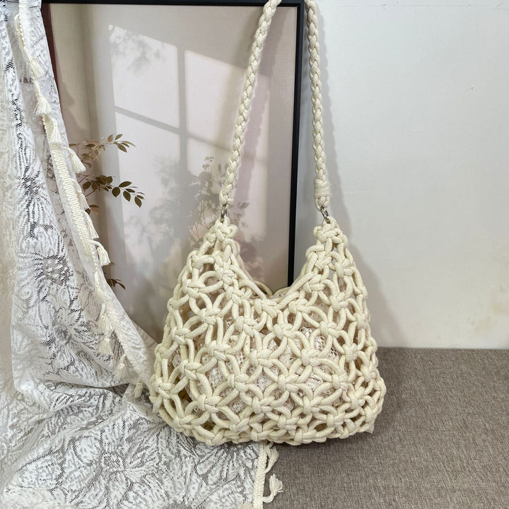 Fashionable Macrame Tote Bag Kalsten