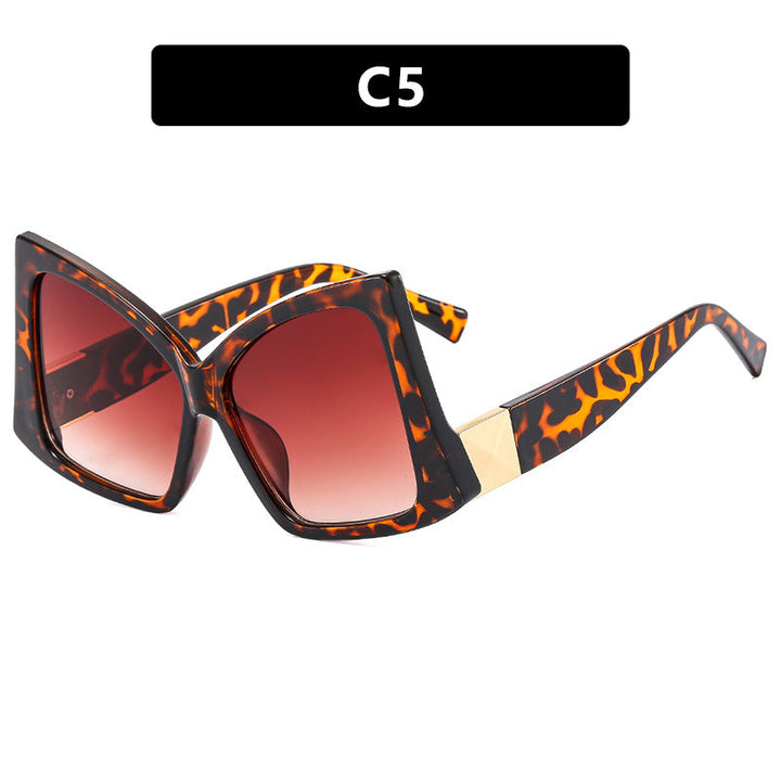 Women's oversized sunglasses with elegant square frame and protective UV protection Kalsten