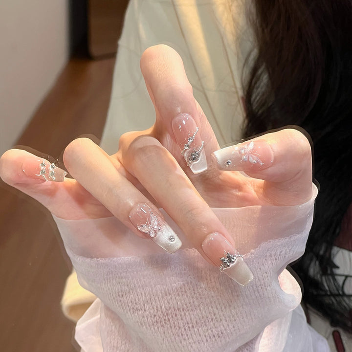 Elegant Decorative Press-On Nail Set Kalsten