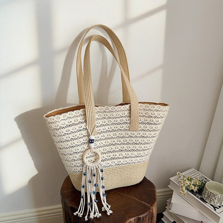Handcrafted ven Beach Tote Kalsten