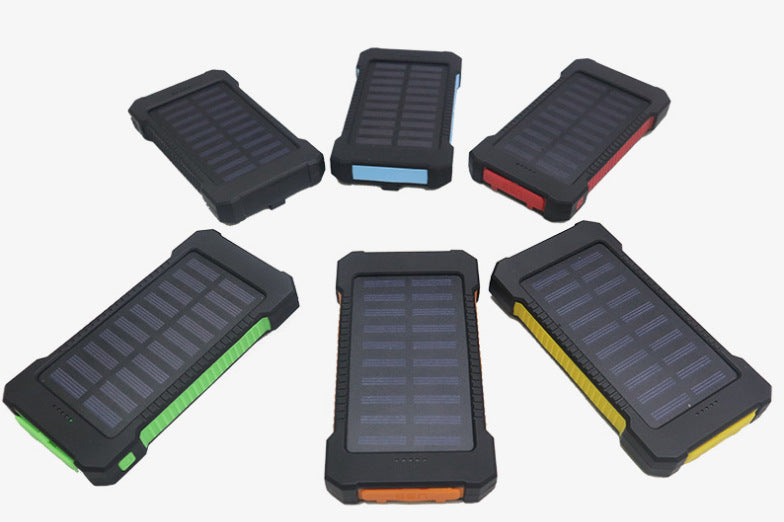 Solar-powered power bank with robust casing and intelligent charging function Kalsten