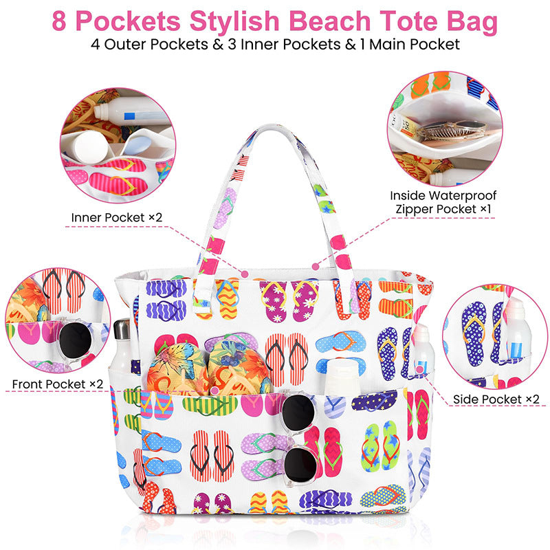 Beach bag with practical storage and sturdy design Kalsten