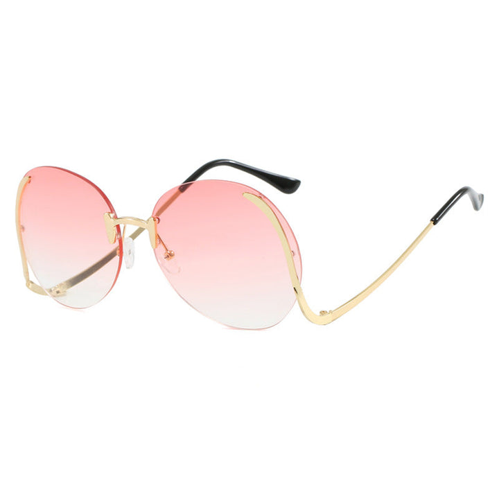 Women’s luxurious oversized sunglasses with innovative frame and UV protection Kalsten