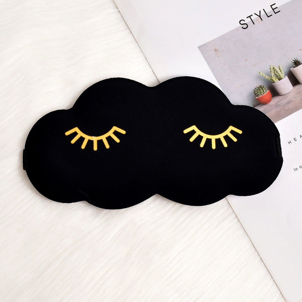 Women's cute cloud sleep mask made of memory foam with ergonomic padding and adjustable elastic band Kalsten