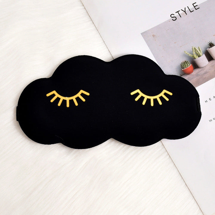 Women's cute cloud sleep mask made of memory foam with ergonomic padding and adjustable elastic band Kalsten