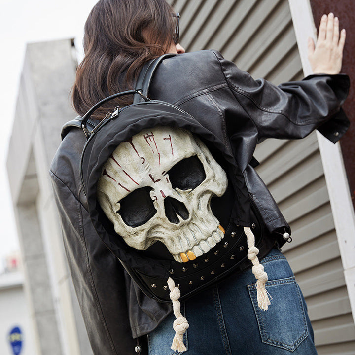 Creative and Eye-Catching Skull Backpack Kalsten