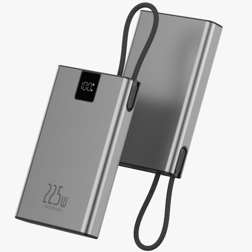 Portable high-performance power bank with smart charging display and USB-C connection Kalsten