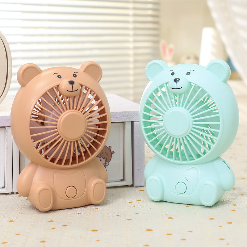 Portable Usb Hand Fan in Creative Bear Design Kalsten