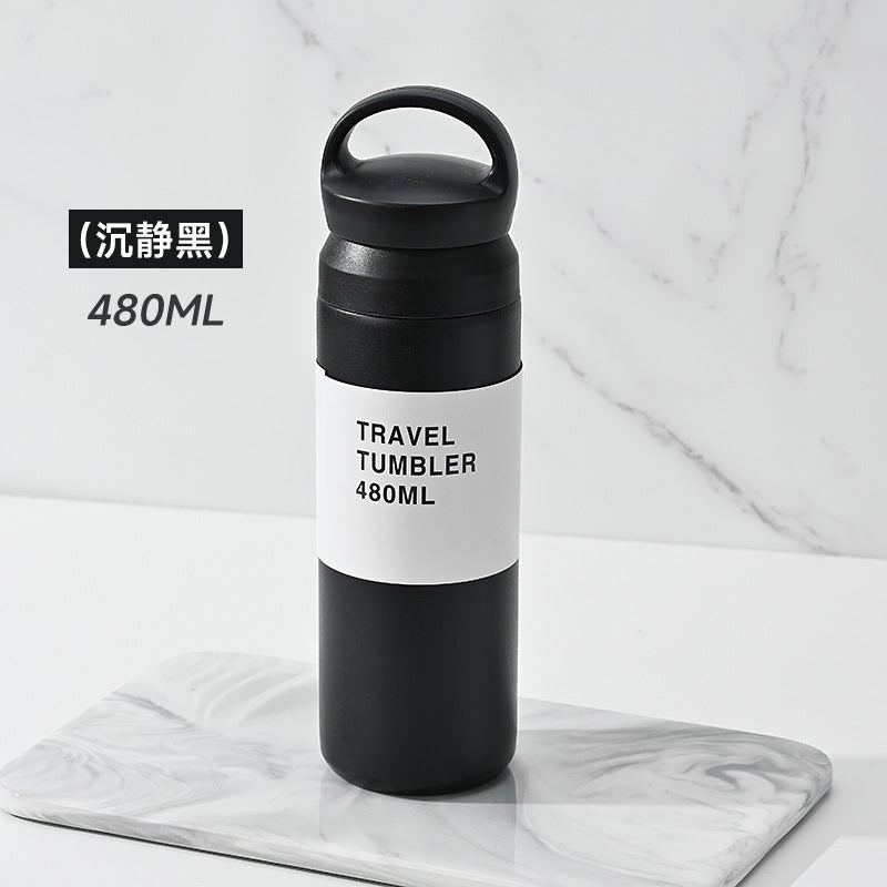 Women's premium insulated drinking bottle with ergonomic grip Kalsten