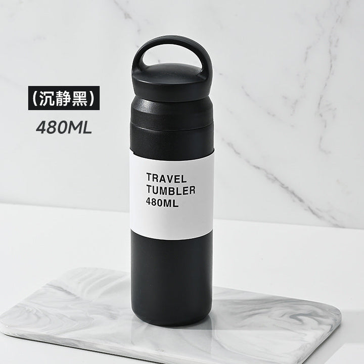 Women's premium insulated drinking bottle with ergonomic grip Kalsten