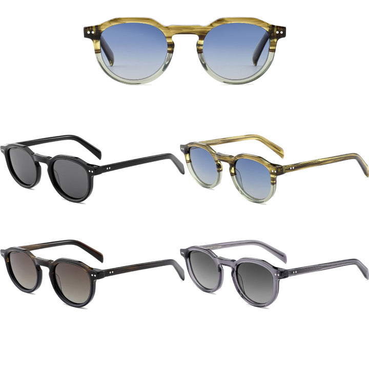 Women's stylish sunglasses with a modern, transparent frame Kalsten