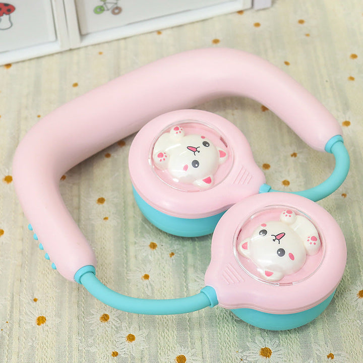 Women's portable neck fan with cute animal motif Kalsten