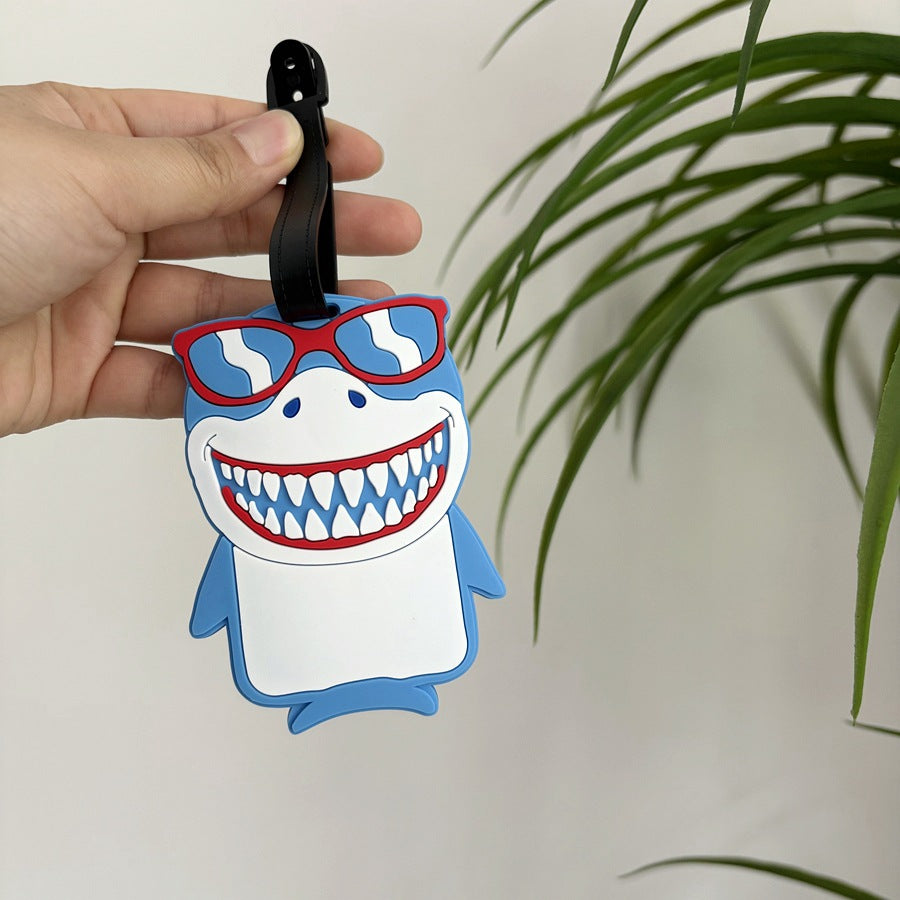 Shark Character Luggage Tag Kalsten
