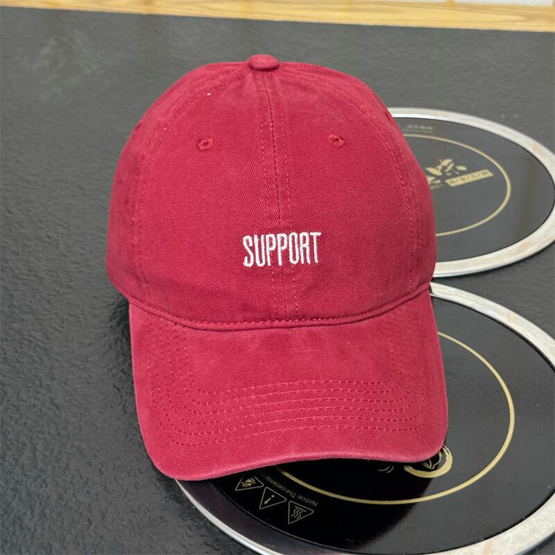 Men's Supportive Embroidered Cotton Baseball Cap Kalsten