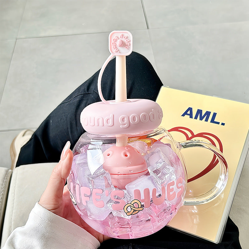 Ladies drinking container with innovative fruit insert Kalsten