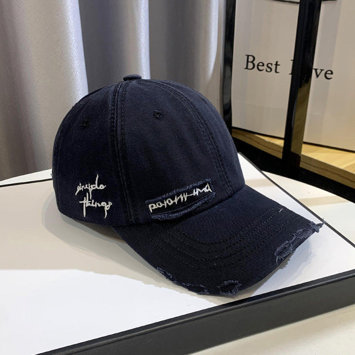Unisex Distressed Graphic Baseball Hat Kalsten