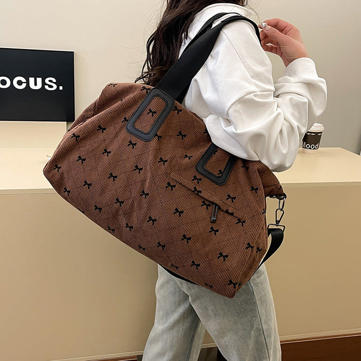 Tote bag with fruity design and multifunctional compartments Kalsten