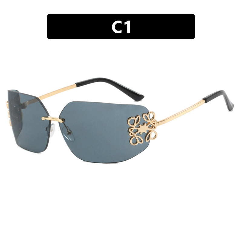 Ladies extravagantly designed sunglasses with elegant embellishments Kalsten