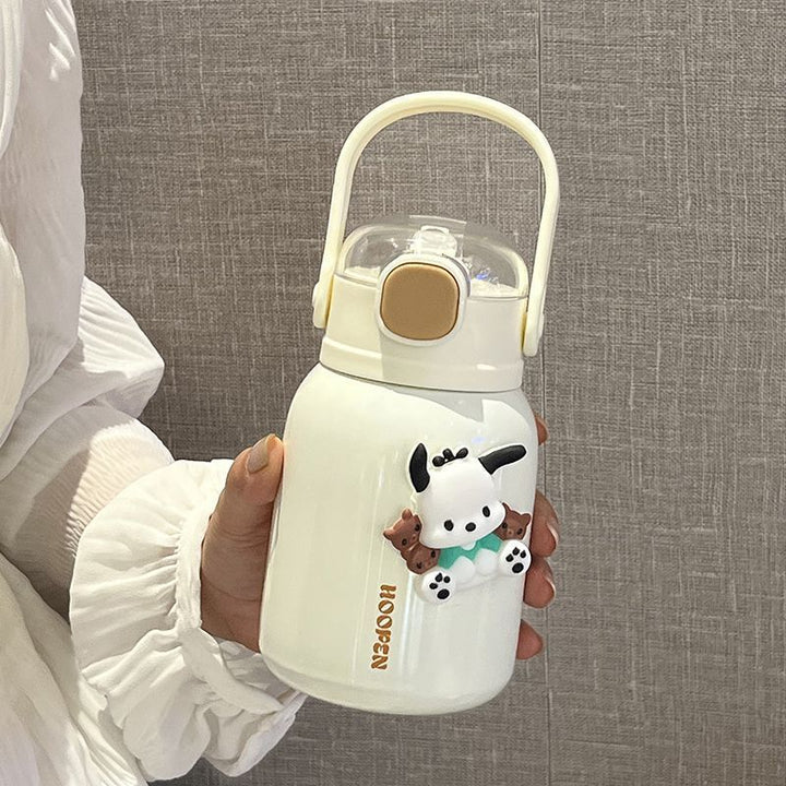 Women's insulated drinking container with practical carrying handle and cute design Kalsten