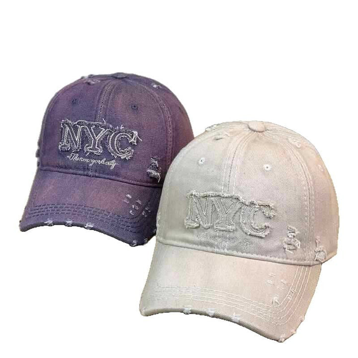 Women's Distressed Fashion Baseball Cap Kalsten
