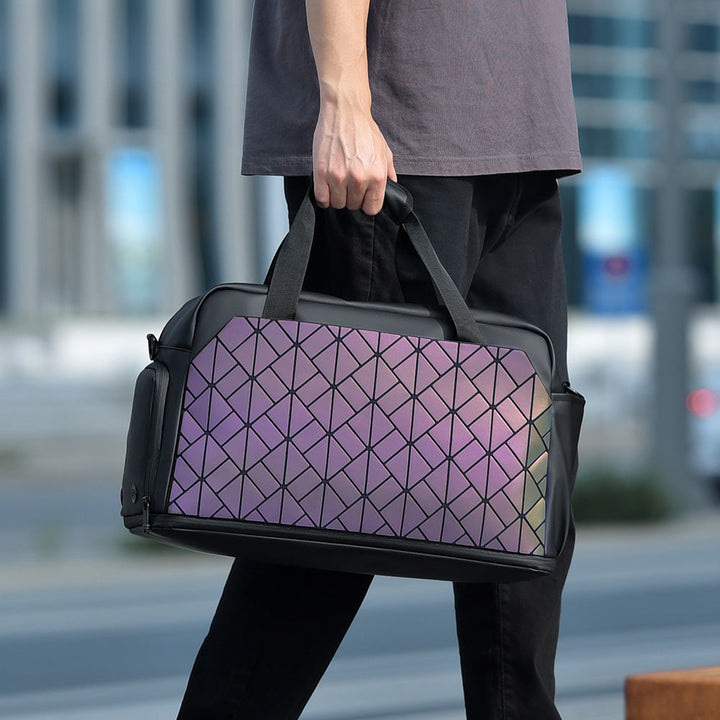 Trendy Multi-Compartment Travel Duffel Bag Kalsten