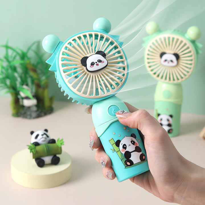 Ladies Portable Mini Fan with Cute Panda Design Kalsten