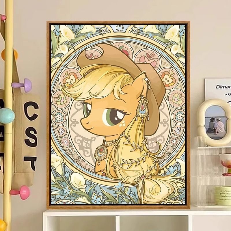 Cartoon-Inspired Fantasy Character Canvas Art Print Kalsten