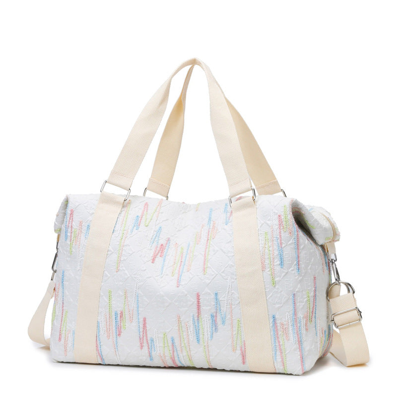 Multifunctional sports and travel bag with creative texture Kalsten