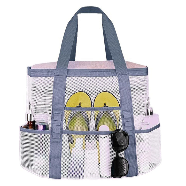 Practical Beach Tote Bag Made of Breathable Mesh Material Kalsten
