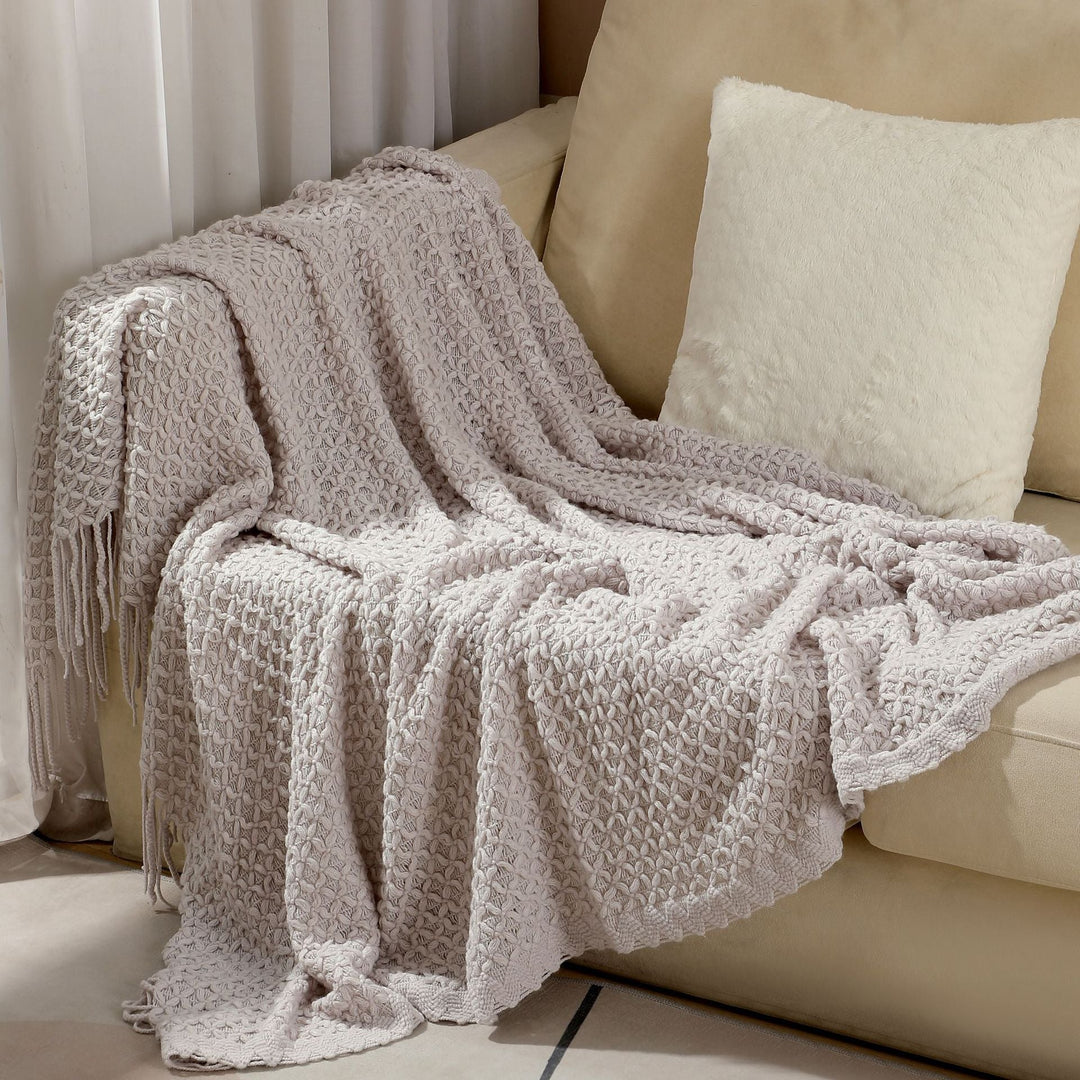 Women elegant structured blanket Kalsten