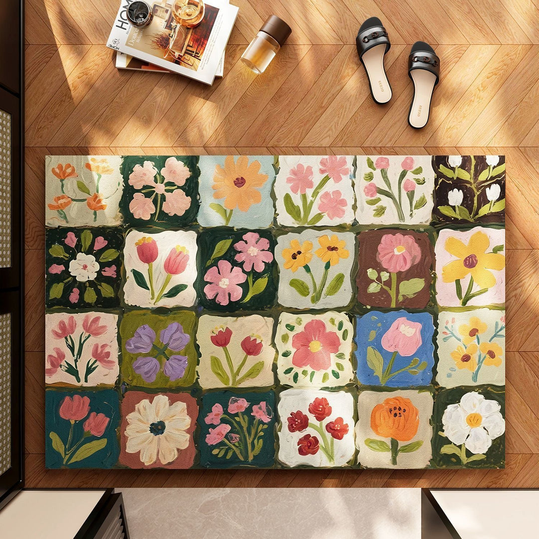 Playful Character-Themed Area Mat