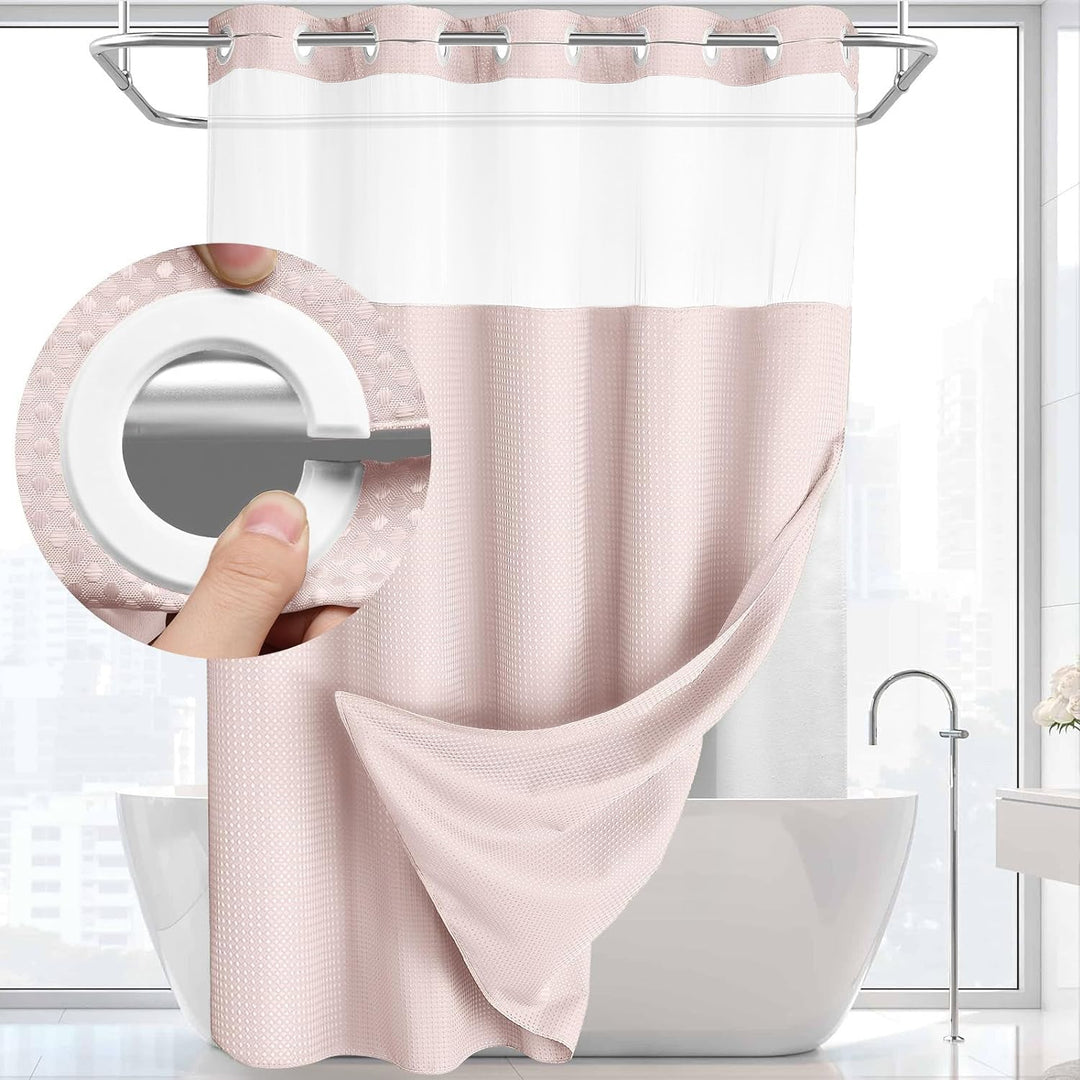 Textured Weave Shower Curtain Kalsten