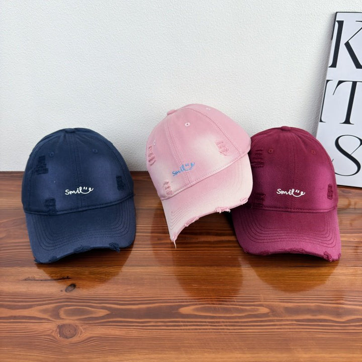 Women's Distressed Cotton Baseball Cap Kalsten 1784270843
