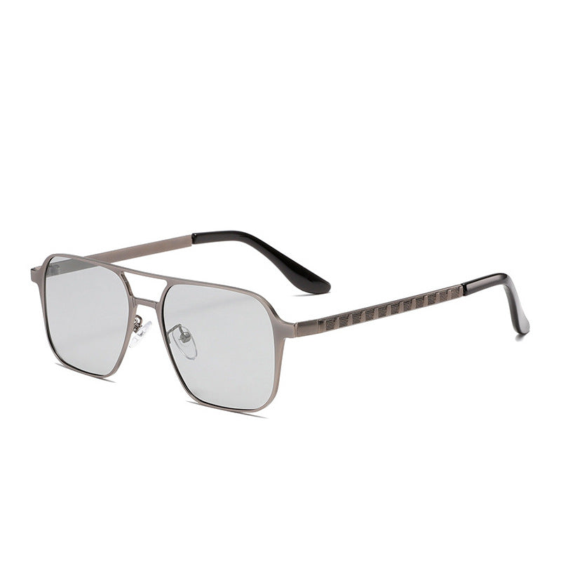 Men's Stylish Geometric Frame Sunglasses Kalsten