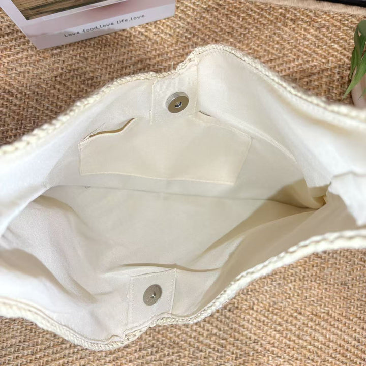 Handbag with Modern V-Design Kalsten
