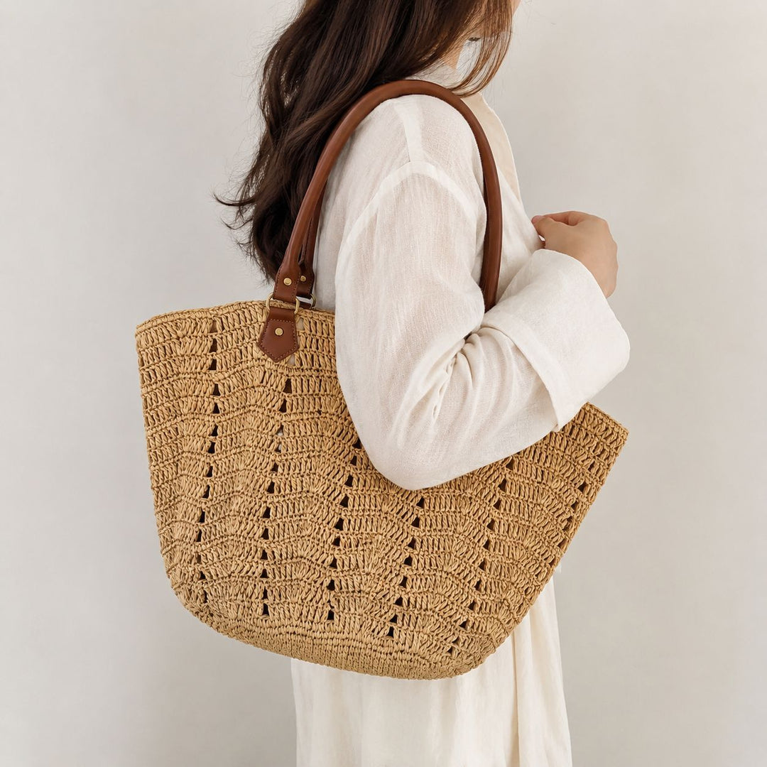 Handbag in Unique Braided Design Kalsten