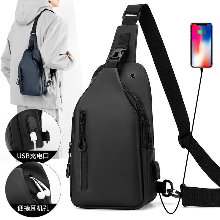 Unisex Sling Backpack with versatile compartments and adjustable carrying system Kalsten