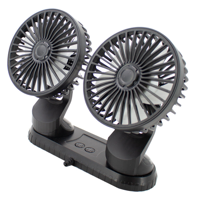 Unisex double fan with adjustable tilt Kalsten