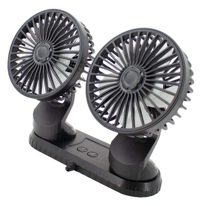 Unisex double fan with adjustable tilt Kalsten