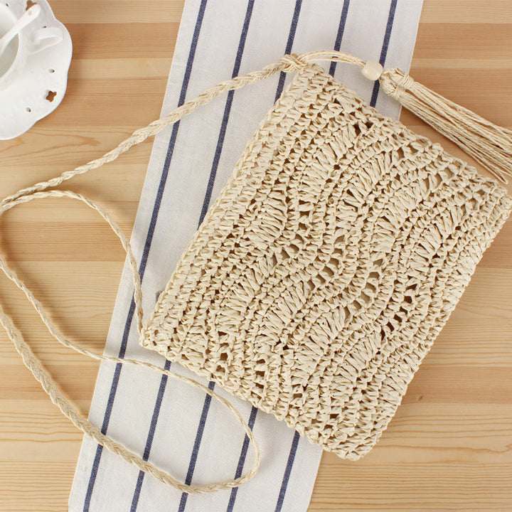 Handmade shoulder bag with elegant pattern mix Kalsten