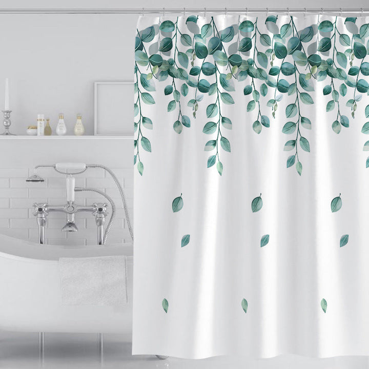 Women's Botanical-Themed Shower Curtain Kalsten