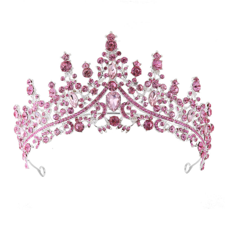 Ladies Rhinestone Tiara with Sparkling Gemstones Kalsten