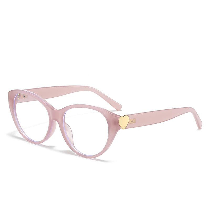 Women Cat-Eye Sunglasses with Heart Design Kalsten