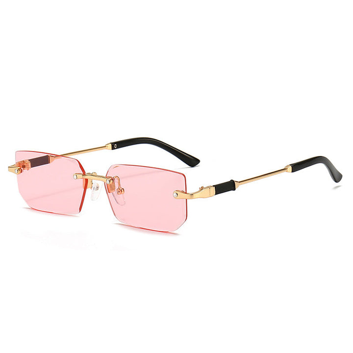 Ladies elegant and fashionable sunglasses with transparent frame Kalsten
