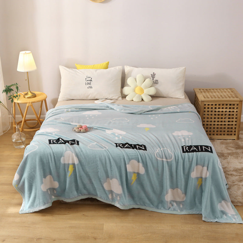 Ladies Cozy and Colorful Blanket Kalsten
