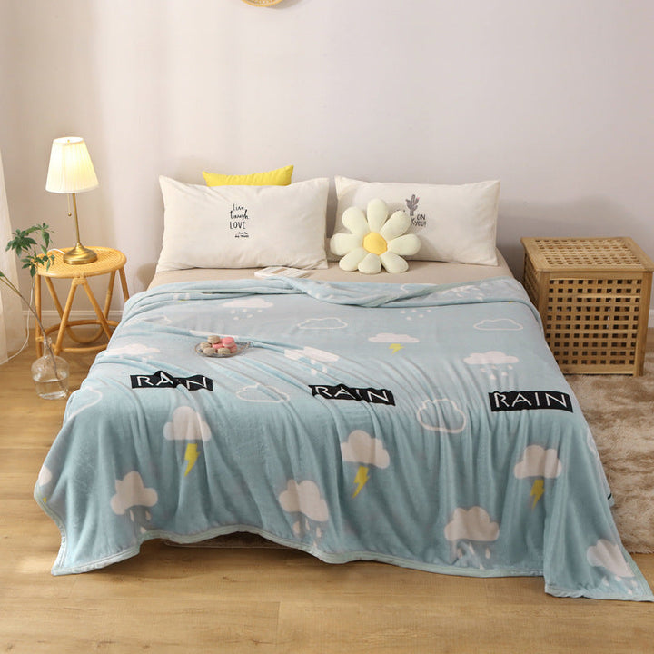 Ladies Cozy and Colorful Blanket Kalsten